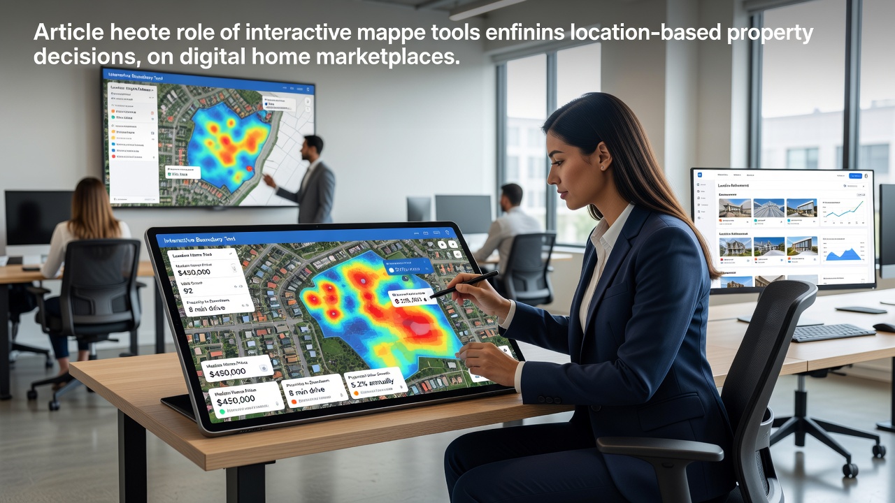 The Role of Interactive Mapping Tools in Refining Location Based Property Decisions on Digital Home Marketplaces